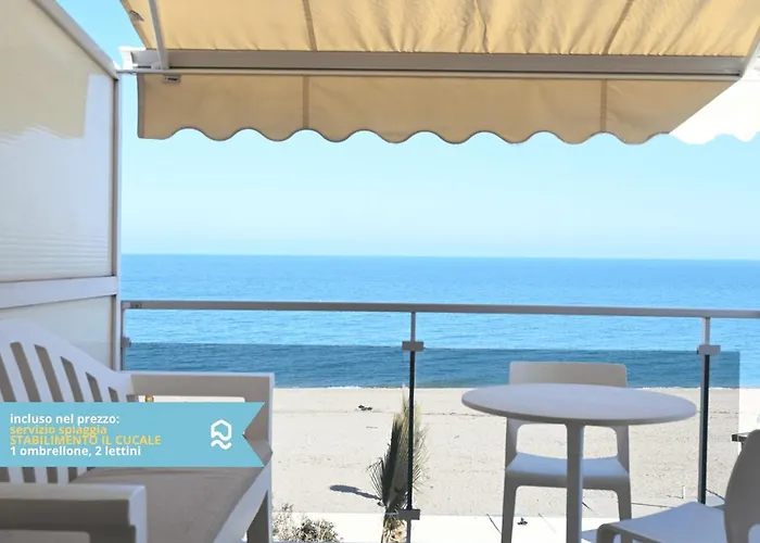 M431 - Marcelli, Nuovo Bilocale In Centro Fronte Mare 公寓 *